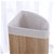 Sherwood Foldable Bamboo Corner Laundry Hamper - Natural Brown