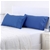 Dreamaker 250TC Plain Dyed King Size Pillowcases - Twin Pack - Marine