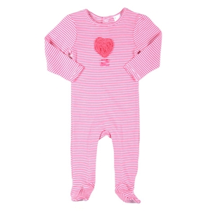 Marie Claire Baby Girls Cotton Rib Rompe