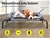 PaWz Pet Bed Heavy Duty Frame Hammock Bolster Trampoline Dog Mesh L Red