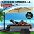 3M Umbrella Cantilever Umbrellas Base Stand UV Shade Garden Patio Beach