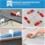 1000x 2MM Tile Leveling System Clips Levelling Spacer Tiling Floor Wall