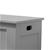 Levede Kids Toy Box Storage Chest Cabinet Container Clothes Organiser Grey