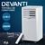Devanti Portable Air Con Cooling Mobile Fan Cooler Dehumidifier 2000W