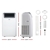 Devanti Portable Air Con Cooling Mobile Fan Cooler Dehumidifier Window Kit