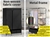 Levede Portable Clothes Closet Wardrobe Black Cloth Organiser Unit Shelf