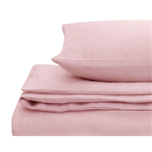 Natural Home Linen Quilt Cover Set Super