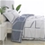 Dreamaker 250TC Egyptian Cotton Printed Quilt Cover Set Double Bed Creame
