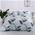 Dreamaker 250TC Egyptian Cotton Printed Quilt Cover Set Double Bed Coconut