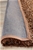 Large Dark Brown Handmade Silky Finish Shag Rug - 280X190cm