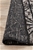 Medium Grey Handmade Silky Finish Geometric Flatwoven Rug - 225X155cm