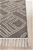 XL Grey Handmade Wool Scandi Flatwoven Rug - 320X230cm
