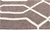 Large Linen Handmade Undyed Wool Mid Century Flatwoven Rug - 280X190cm