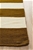 Medium Olive Handmade Wool Striped Flatwoven Rug - 225X155cm