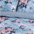 Dreamaker velvet digital print pinsonic quilted Quilt Cover Set King Bed