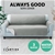 Artiss Sofa Cover Quilted Couch Lounge Protector Slip3 Seater Grey