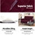 Artiss Sofa Cover Quilted Couch Lounge Protector Slip3 Seater Burgundy