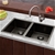 Cefito 770 x 450mm Stainless Steel Sink - Black