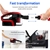 Devanti Cordless Stick Vacuum Cleaner - Black & Red