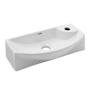 Cefito Ceramic Bathroom Basin - White