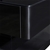 Coffee Table High Gloss Finish in Shiny Black Colour with 4 Drawers Storage