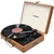 mbeat Aria Retro USB Turntable with Bluetooth and USB Direct Recording