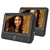 Lenoxx Portable Dvd Player 9" Dual LCD Screens Car Headrest Mount