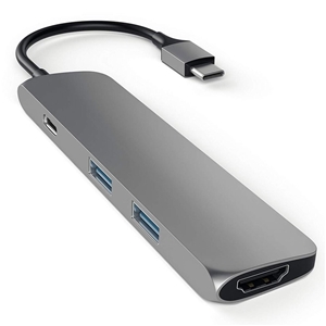 Satechi USB-C Slim Multi-Port Adapter - 