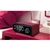 4-in-1 Digital Alarm Clock Radio w/Qi Wireless Charging & Bluetooth Speaker
