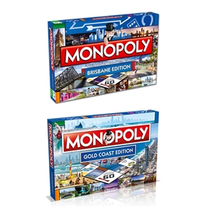 2PK Monopoly Board Game Gold Coast & Bri