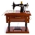 Animated Sewing Machine Musical Box