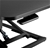 activiva 95cm Large Ergonomic Sit-Stand Desk/Workstation with Keyboard Tray