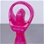 Handhold Battery Powered Personal Water Spray Fan-Pink