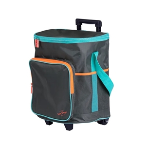 25L Insulated Jumbo Trolley Cooler with 
