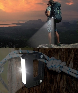 Powerbank Carabiner Light with COB LED T