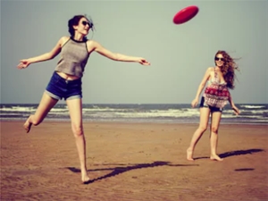 Super Bright Inflatable Flying Frisbee T