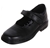 CLARKS Girls Imagine Leather School Shoes, Black, Size 13E+. Buyers Note -