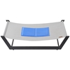 Charlie’s Pet Elevated Trampoline Pet Bed with Gel Mat – 67.5x49.2x16.5cm