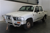 1995 Toyota Hilux DBLE CAB DELUXE 4X2 Manual Dual Cab