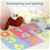 36 PCS Kids Baby Alphabet/Number/Color Interlocking EVA Foam Floor Mat