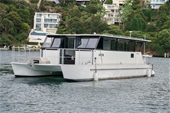 Antonietta II 45ft Caveats Aluminium Custom River Catamaran