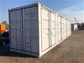 Unreserved Unused 2020 40ft Side Opening Container