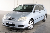 Unreserved 2005 Toyota Corolla Ascent Seca ZZE123R