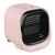 New Spray Mini Air Cooler Fan Air Conditioner Cooling Fan Humidifier Pink