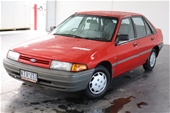 Unreserved 1991 Ford Laser Automatic Sedan
