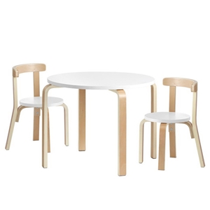 Keezi Nordic Kids Table Chair Set 3PC De