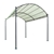 Instahut 4x3m Gazebo Party Wedding Marquee Tent Shade Iron Art Canopy