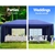 Instahut 3x6m Gazebo Tent Party Wedding Marquee Event Outdoor Camping Blue