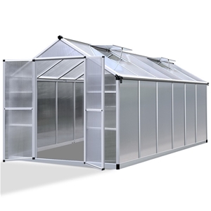 Green Fingers 3.7 x 2.5m Polycarbonate A