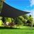 Instahut Sun Shade Sail Cloth Rectangle Canopy Awning 280gsm 3x6m Summer